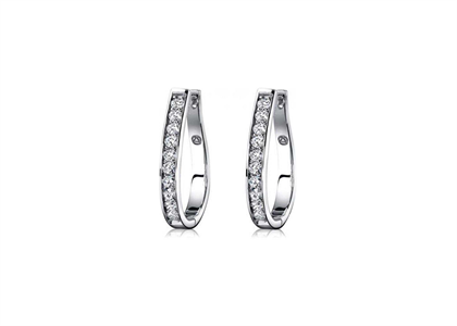 Rhodium Plated | Fashion Earrings